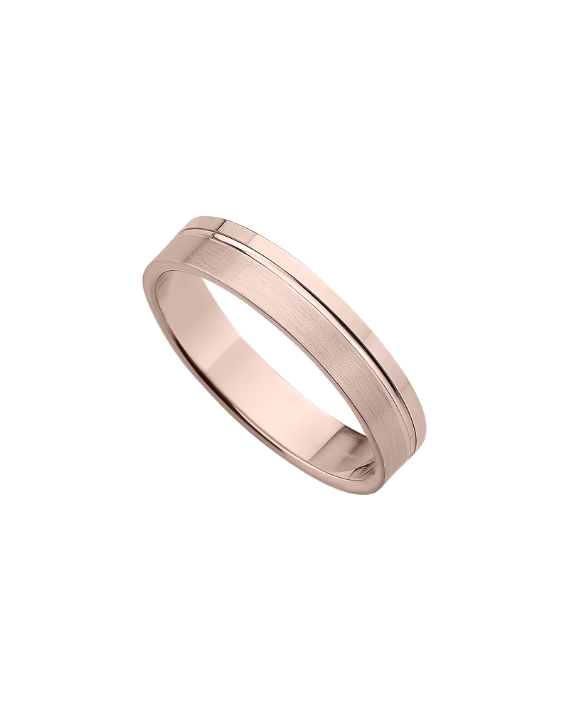 Alianza de oro rosa APR4-236-18